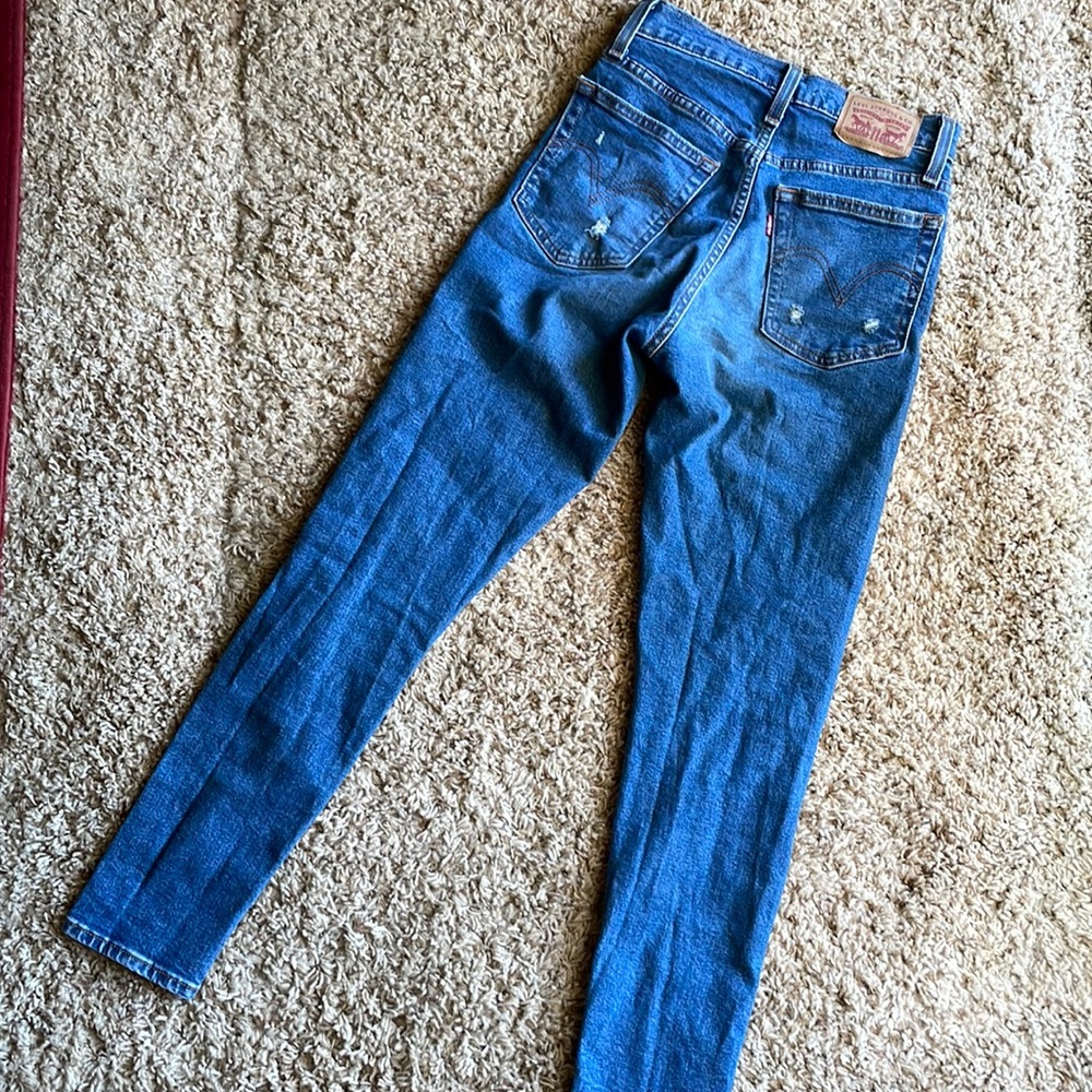 levi's stretch skinny jeans